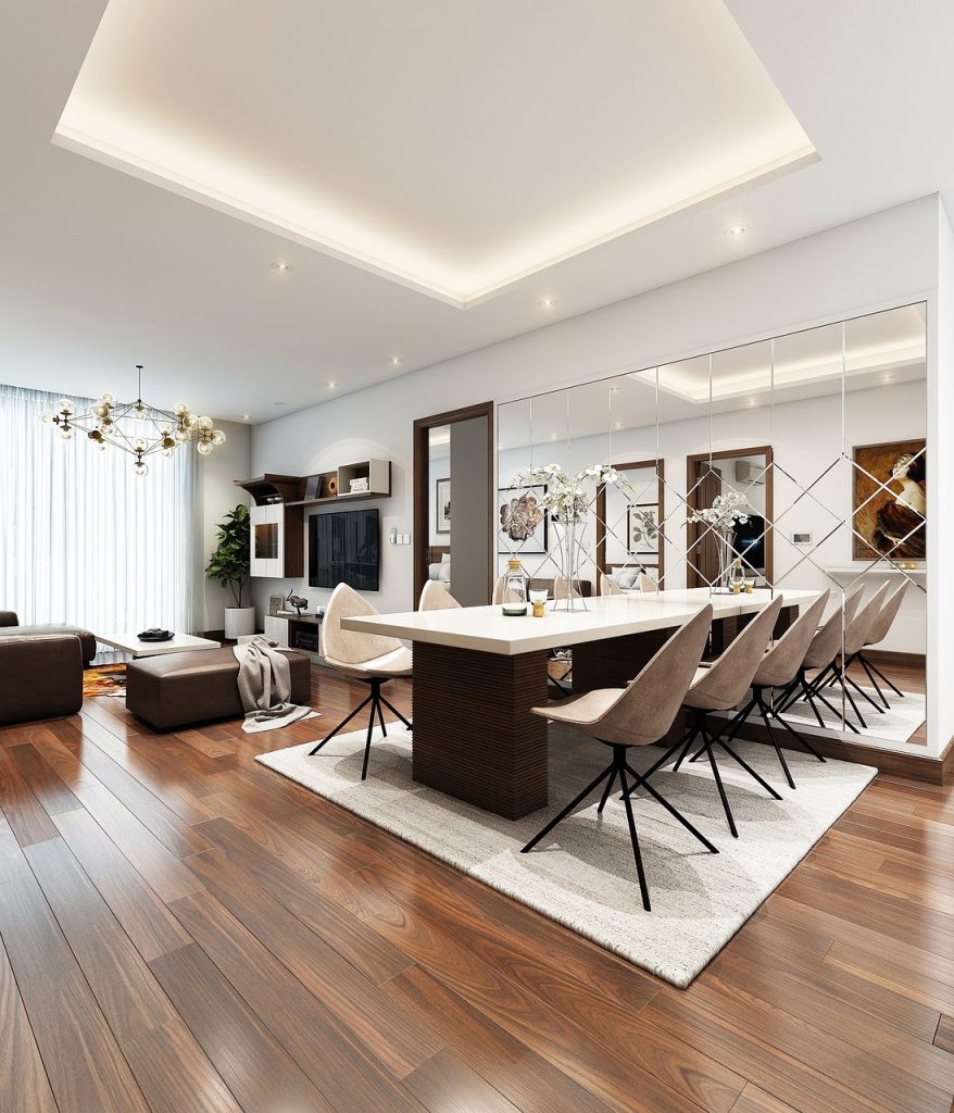 dining area, interior design, furniture